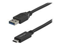USB 3.1 10Gbps - USB-IF Certified (USB31AC1M) - USB kábel - USB-C (M) do USB typ A (M) - USB 3.1 - 1 m - čierna - pre P/N: DKM30CHDPD, DKM30CHDPDUE, HB31C2A2CME, HB31C3A1CME, PEXUSB312A1C1H, PEXUSB312A2C2V