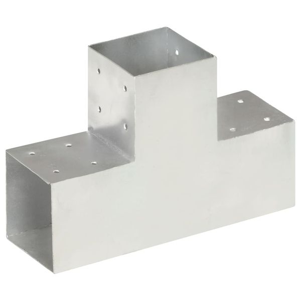 vidaXL Trámová spojka v tvare T 101x101 mm pozinkovaný kov
