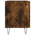 vidaXL Nočné stolíky 2 ks dymový dub 40x35x47,5 cm kompozitné drevo