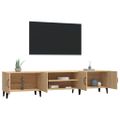 vidaXL TV skrinka, dub sonoma, 180x31,5x40 cm, imitácia dreva
