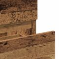 VidaXL Kúpeľňová skrinka so zrkadlom Old Wood Tried Wood