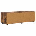 vidaXL Drevená skrinka 100,5 x 39 x 30 cm Dymová dub Kompozitné drevo