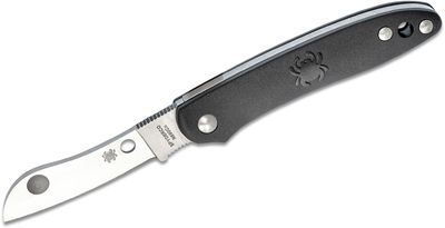 Spyderco C189PBK Roadie vreckový nôž 5,3 cm, Satin, čierna, FRN