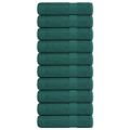vidaXL Utierky na ruky FROGN 10 ks zelené 50x100 cm 360 g/m²
