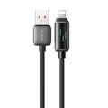 Mcdodo CA-5250 Kábel USB-A na Lightning, LED displej, 1,2 m