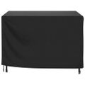 vidaXL Poťah na záhradný nábytok čierny 135x135x90 cm vodotesný 420D