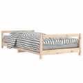 vidaXL Rám detskej postele 90x200 cm masívna borovica
