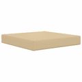 vidaXL Vankúš na vonkajšiu pohovku Polyester Béžová 60 x 60 cm
