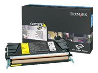 Žltá - originálna - kazeta s farbivom LCCP - pre Lexmark C520n, C530dn, C530n