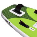 vidaXL Nafukovací Stand up paddleboard, zelený 300x76x10 cm