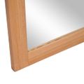 vidaXL Nástenné zrkadlá z masívneho teakového dreva 2ks 50x70 cm