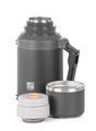 Termoska G21 nerezová 1200 ml, čierno-sivá
