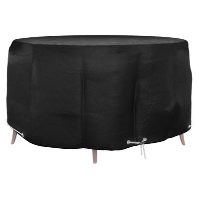 vidaXL Obal na záhradný nábytok 10 očiek Ø230x90 cm okrúhly