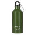Nerezová turistická fľaša NILS Camp NC3801 zelená 500 ml