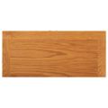 vidaXL Skladovacia skriňa 50x22x110 cm dubový masív