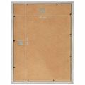 vidaXL Fotorámiky na stenu, koláž 3 ks, strieborné 40x50 cm, MDF