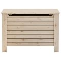 vidaXL Úložný box s vekom RANA 80x49x54 cm borovicový masív