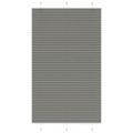 vidaXL plisovaná roleta antracit 120x200 cm Šírka látky 119,4 cm