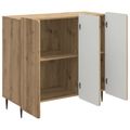 vidaXL Servírovacia skriňa Dub artisan 89 x 34,5 x 82 cm