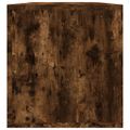 vidaXL Úložný box na vinyly, tmavý dub 71x34x36 cm, kompozitné drevo