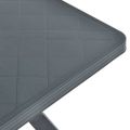 vidaXL Bistro stolík, zelený 70x70x72 cm, plast