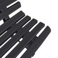 vidaXL Záhradná lavička 145,5 cm, plast, antracitová