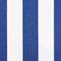 vidaXL Sklopná markíza Modrá a biela 300 x 200 cm Polyester a hliník