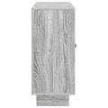 vidaXL Servírovacia skriňa Sivá sonoma 89 x 34,5 x 80 cm