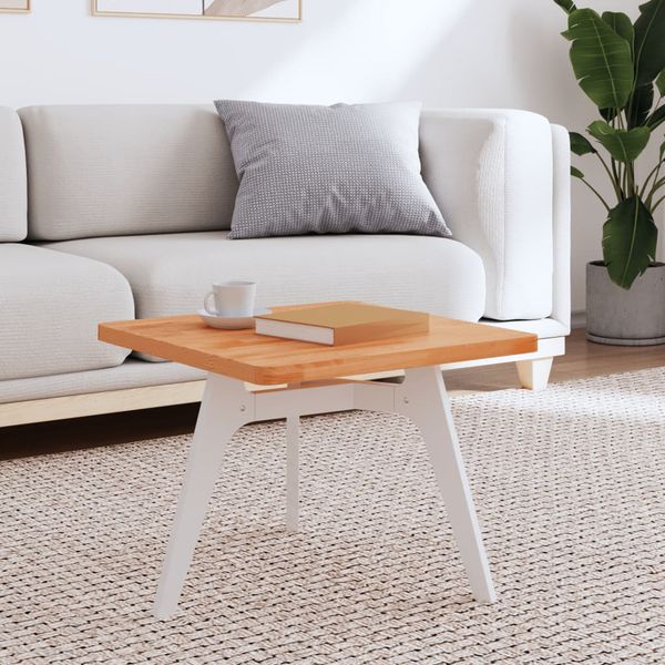 vidaXL Stolová doska 50x50x2,5 cm štvorcová masívny buk
