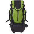 vidaXL Turistický batoh XXL 75 l, čierno zelený