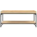 vidaXL Konferenčný stolík dub sonoma 100x49x45 cm kompozitné drevo
