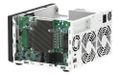 QNAP TVS-h874X-i9-64G (16core (i9), ZFS, 64GB RAM, 8x SATA, 2x M.2 NVMe, 2x PCIe, 2x2,5GbE, 2x10GbE) NAS server, Intel Core i9 16-core, 64GB DDR4, 8× 3.5" SATA, 2× M.2 NVMe, 2× 10GbE, 2× 2.5GbE, PCIe Gen 4, GPU passthrough