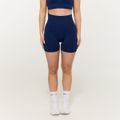 Dámske bezšvové šortky Sculpt Navy - GymBeam, veľkosť L