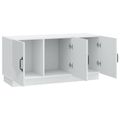 vidaXL TV skrinka Biela 99 x 34,5 x 47 cm Kompozitné drevo