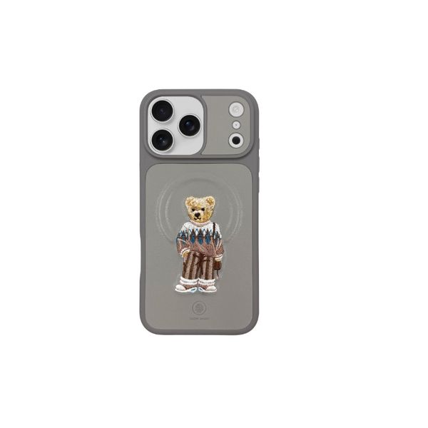 Nakładka Zuck Bear Aristo do Iphone 17 Pro Max szara TTT