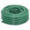 vidaXL Záhradná hadica so sadou armatúr zelená 0,75" 10 m PVC