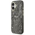 Puzdro Guess Python Pattern MagSafe pre iPhone 17 čierne