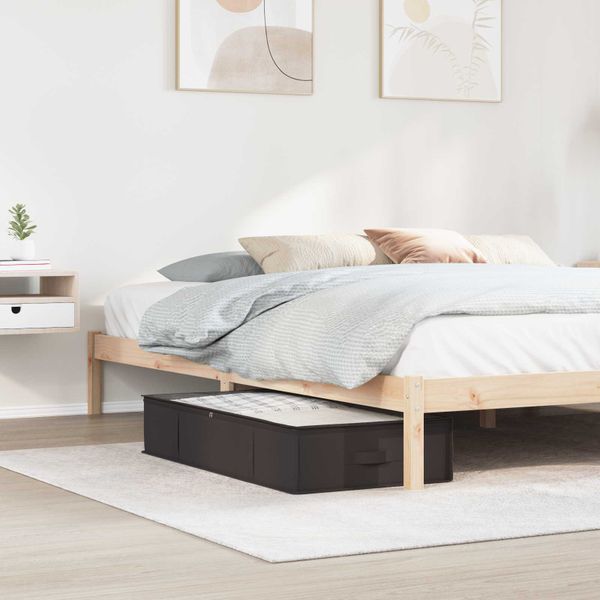 vidaXL Úložná krabica s priehľadným horným oknom 6 pcs Antracitová