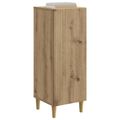 vidaXL Servírovacia skriňa Dub artisan 33 x 34,5 x 90 cm