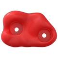 vidaXL Lezecká chytka 12 ks Červená 100 x 67 x 43 mm PP