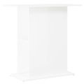 vidaXL Stojan na akvárium lesklý biely 75x36x72,5 cm kompoz. drevo