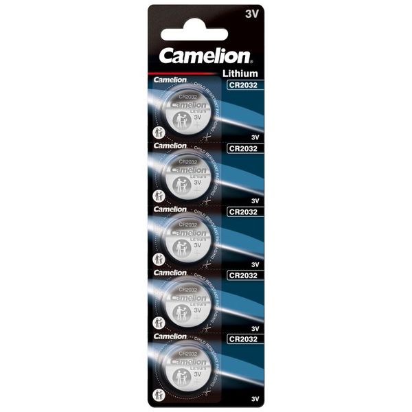 CAMELION Batérie LITHIUM gombíkové CR2032 5ks