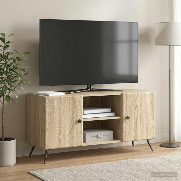 vidaXL TV skrinka Dub sonoma 102 x 34,5 x 50 cm Kompozitné drevo