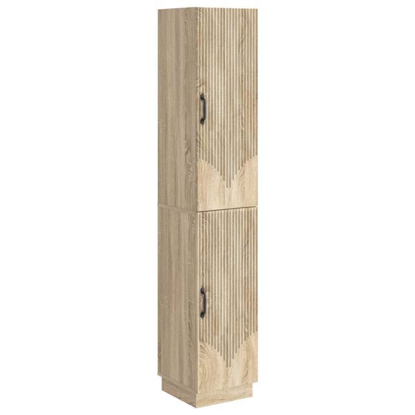 vidaXL Sada skríň 2 pcs Dub sonoma Kompozitné drevo