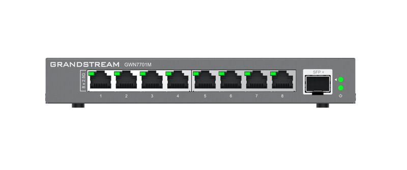 Grandstream GWN7701M Nezabezpečený sieťový prepojovač 8 2,5Gb portov / 1 SFP+