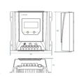 Solárny regulátor MPPT Lumiax MT2075-BT, 12-24 V/20 A, bluetooth