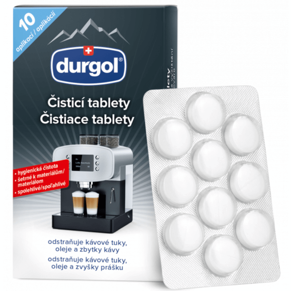 Durgol čistiace tablety pre všetky kávovary 10ks