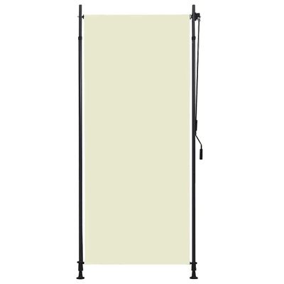 vidaXL Vonkajšia zatemňovacia roleta krémová 100x270 cm