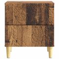 vidaXL Nočný stolík Staré drevo 43 x 34,5 x 48 cm Kompozitné drevo