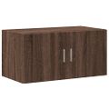 vidaXL Úložná lavička hnedý dub 80x42,5x50 cm kompozitné drevo